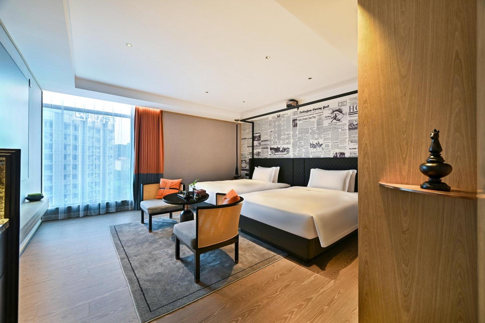 Arthur Hotel Luogang Xiangang Metro Guangzhou-Free Shuttle Bus For Canton Fair&Free Breakfast And Afternoon Tea Exterior photo